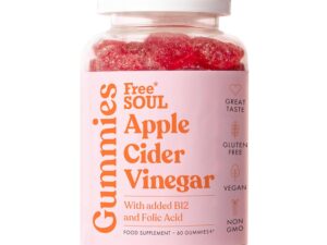 Apple Cider Vinegar Gummies with The Mother 1000mg | Enhanced with Vitamin B12 & Folic Acid | 60 Vegan ACV Capsules with Pomegranate & Beetroot Powder | Natural Ingredients by...