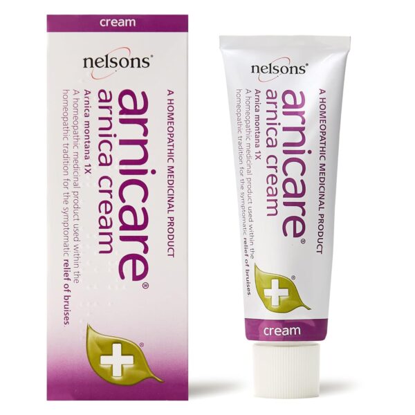 Arnicare Arnica Cream for Bruise Relief (50g), Arnica Montana Bruise Cream, For Bruises, swelling, Knocks & Bumps, Homeopathic Medicinal Product with Natural Arnica
