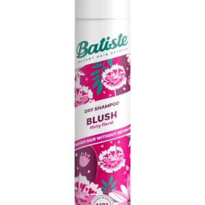 Batiste Dry Shampoo in Blush 200ml, Floral & Flirty Fragrance, No Rinse Spray to Refresh Hair in Between Washes (Packing May Vary)
