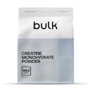 Bulk Creatine Monohydrate Powder 500g | Micronised Creatine Supplement for Strength, Power & Performance | Unflavoured, Vegan, Easy to Dissolve | Performance Boosting Supplement...