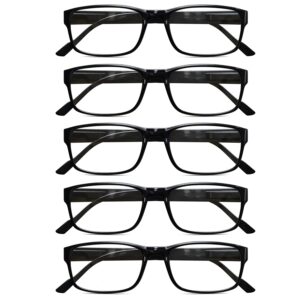 Gaoye 5 pack Reading Glasses Men/Women, Eyeglasses, Blue Light Readers for Men/Women, Computer Eye Glasses, Cheaters