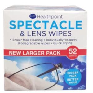 HEALTHPOINT SPECTACLE & LENS WIPES