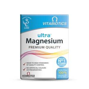 Magnesium Supplement Tablets, By Vitabiotics Ultra