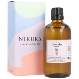 Nikura French Lavender Essential Oil - 100ml | Lavender Oil for Sleep, Aromatherapy, Diffusers for Home, Candle-Making, Bath, Anxiety, Massage, Hair, Skin | 100% Pure Natural...