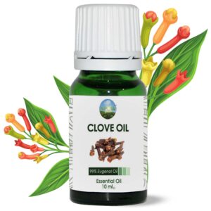 NPOW Clove Oil for Toothache Pain Relief for Adult – Oil of Cloves for Toothache Natural Dental Solution, Clove Essential Oils, Cloves Extract for Oral Care, Tooth Pain Relief...