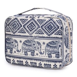 Travel Hanging Toiletry Wash Bag Toiletry Bags for Women Toiletries Bag Washbag Makeup Cosmetic Organizer for Men Girls (Elephant)