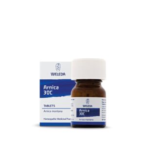 Weleda Arnica 30C Tablets, Organic Arnica Montana, Licensed Homeopathic Medicinal Product, Remedy for Men & Women, Grown Biodynamically, Vegetarian, 125 tabs