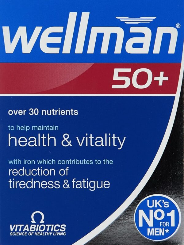 Wellman 50 Tablets, 30 Count