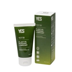 YES OB organic plant-oil natural personal lubricant, 80ml