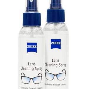 ZEISS Lens Cleaning Spray, Twin Pack for Cleansing Optical Surfaces, Glass and Plastic Cleaner, for Glasses, Spectacles, Cameras, Microscopes, Digital Screens and Ski...