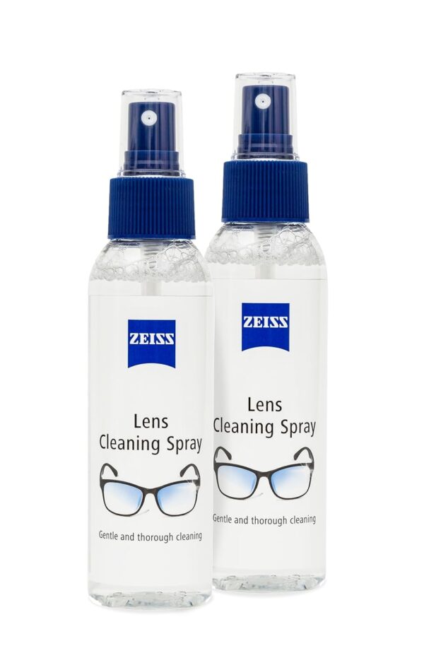 ZEISS Lens Cleaning Spray, Twin Pack for Cleansing Optical Surfaces, Glass and Plastic Cleaner, for Glasses, Spectacles, Cameras, Microscopes, Digital Screens and Ski...