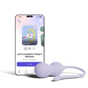Care + | Pelvic Floor Exerciser with App | Kegel Trainer | Strengthen Your Pelvic Floor, get Better Bladder Control, Stronger Pelvic Support