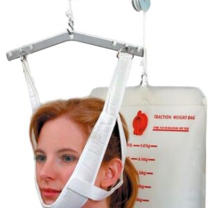 DMI Over the Door Posture Corrector and Cervical Neck Traction Device for Physical Therapy, FSA HSA Eligible Neck Stretcher, Back Stretcher, Neck Pain, Migraine Relief, Back...