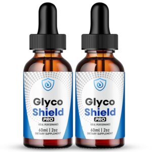 Glyco Shield Drops, Official GlycoShield Blood Formula Support Supplement - Maximum Strength, All Natural Formula to Maintain Overall Well Being & Healthy Energy, Premium...