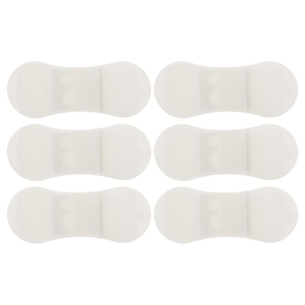 Healifty 6pcs Catheter Securement Device for, PICC& Drain Hub Securement Flexible Material- Low Profile Design for Patient Comfort- Medical Supplies