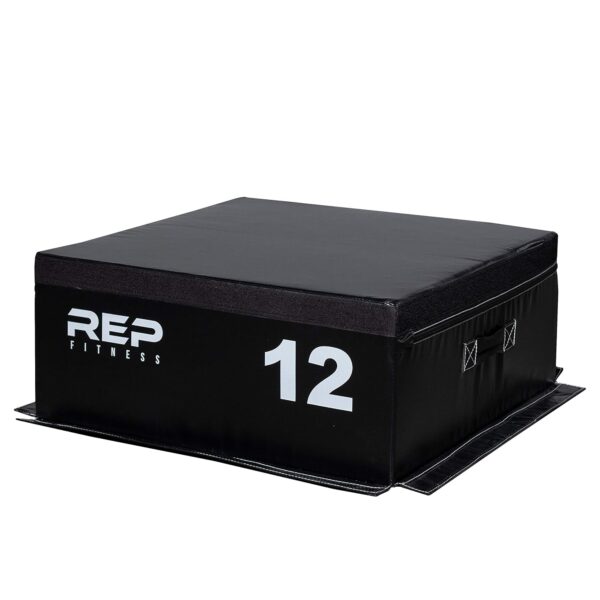 REP FITNESS Foam Soft Plyo Box for Plyometric Exercises and Conditioning - 24/20/12/6/4 Sizes – Safer Design