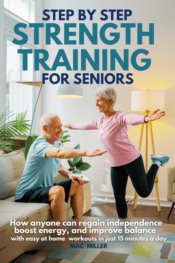 Step-by-Step Strength Training for Seniors: How Anyone Can Regain Independence, Boost Energy, and Improve Balance with Easy At-Home Workouts in just 15 minutes a day