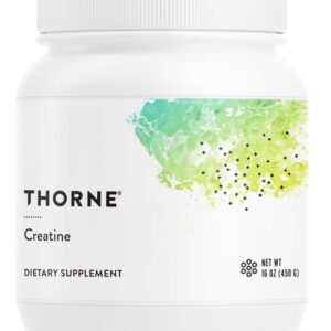 THORNE - Creatine - Creatine Monohydrate, Amino Acid Powder - Support Muscles, Cellular Energy and Cognitive Function* - Gluten-Free, Keto - NSF Certified for Sport - 16 Oz - 90...