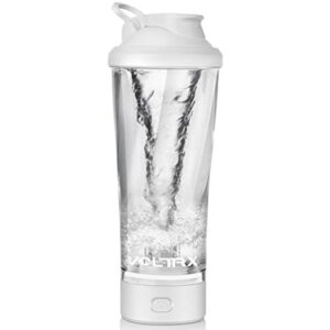 VOLTRX Premium Electric Protein Shaker Bottle, Made with Tritan - BPA Free - 24 oz Vortex Portable Mixer Cup/USB Rechargeable Shaker Cups for Protein Shakes