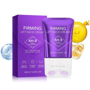 WHLH & WELL-BEING Ah8 Neck Creams for Tightening and Firming, Reduces Neck Lines, Moisturizes, Tightens Skin, Anti-Aging Neck Firming Cream, Suitable for Both Men and Women -...