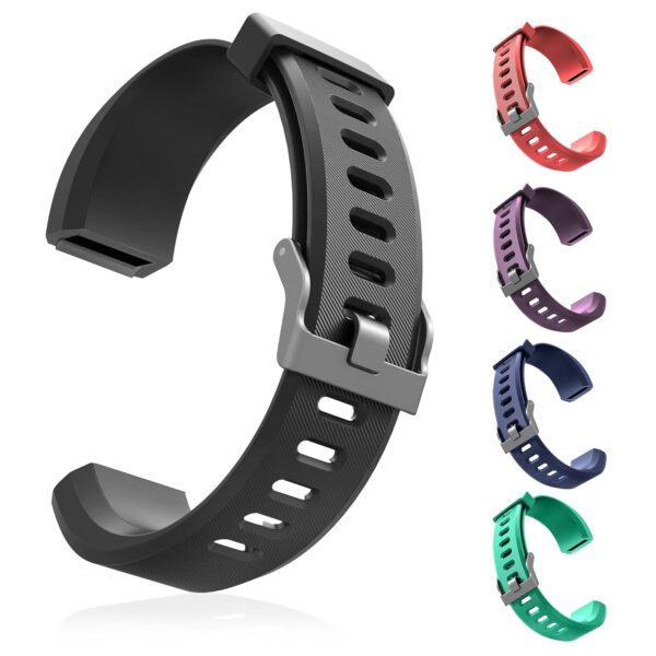 5 Pcs Fitness Tracker Id115plus Hr Replacement Band - Fitness Tracker Wrist Band Fitness Watch Bands Replacement - Fitness Tracker Bands Replacement Smart Watch Replacement...