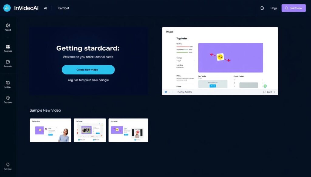 Getting started with InVideo AI video generator dashboard Getting started with InVideo AI video generator dashboard