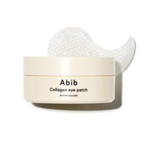 Abib Collagen Eye Patch Jericho Rose Jelly 60 Patches, Korean Under Eye Patches for Puffy Eyes and Dark Circles, Anti-Wrinkle, Collagen, Caffeine, Niacinamide, Ceramide,...