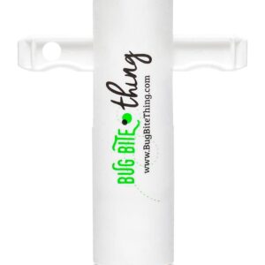 BUG BITE THING Suction Tool - Bug Bites and Bee/Wasp Stings, Natural Insect Bite Relief, Chemical Free - White/Single