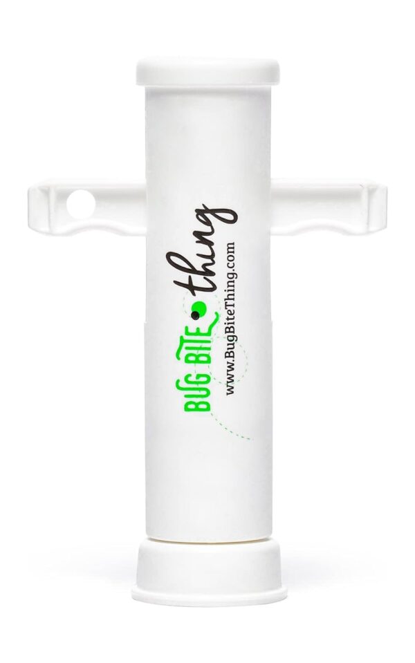 BUG BITE THING Suction Tool - Bug Bites and Bee/Wasp Stings, Natural Insect Bite Relief, Chemical Free - White/Single