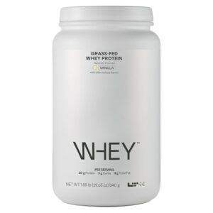 LTH Whey Protein - Trusted by Life Time Fitness Members - Grass-Fed Whey Protein Powder - with Amino Acids - Aids Lean Muscle & Recovery - Supports Immune & Liver Health -...