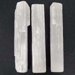 New Age Imports, Inc.® ~ Premium Quality Selenite Sticks 4". Great for Wicca, Reiki, Healing, Metaphysical, Chakra, Positive Energy, Meditation, Protection, Decoration or Gift...