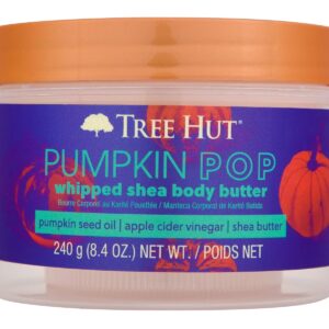 Tree Hut Pumpkin Pop Whipped Shea Body Butter | Long-lasting Hydration Leaves Skin Feeling Soft & Moisturized | Limited Edition Fall | Nourishing Essential Body Care | 8.4 fl oz.